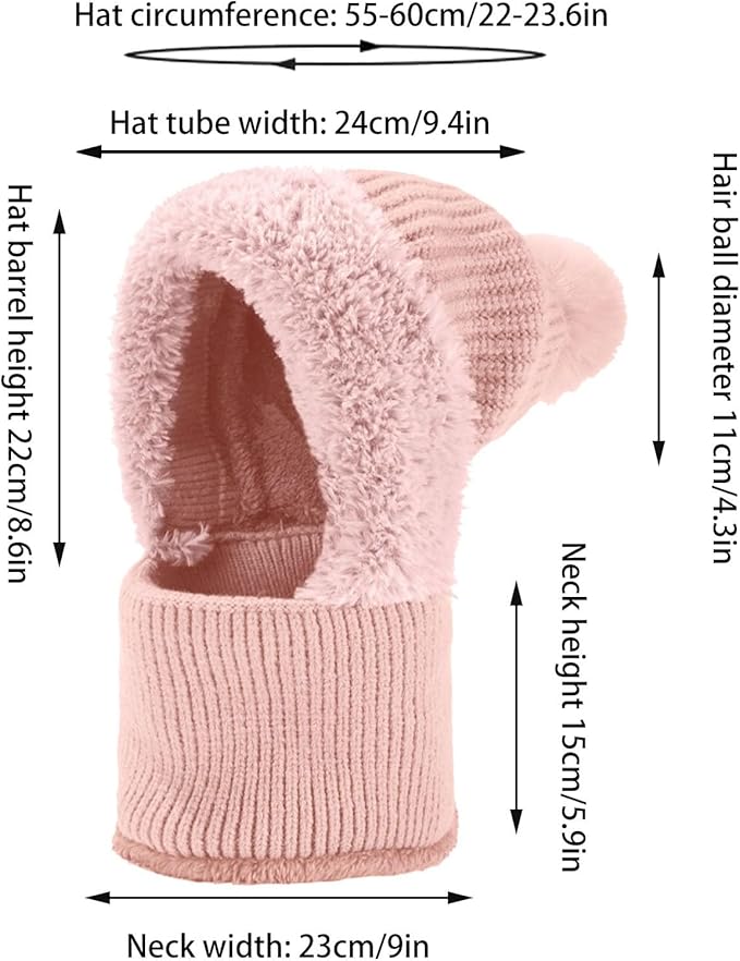 Beanie/ Hat with Face Mask