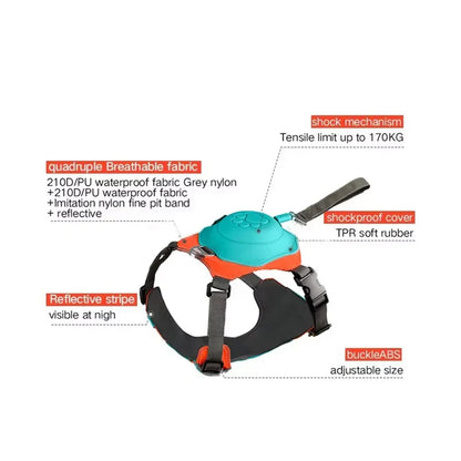 Petify™ | Integrated Retractable Harness with Auto-Lock Technology