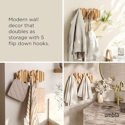 Umbra Picket Rail Hook Wall Coat Rack