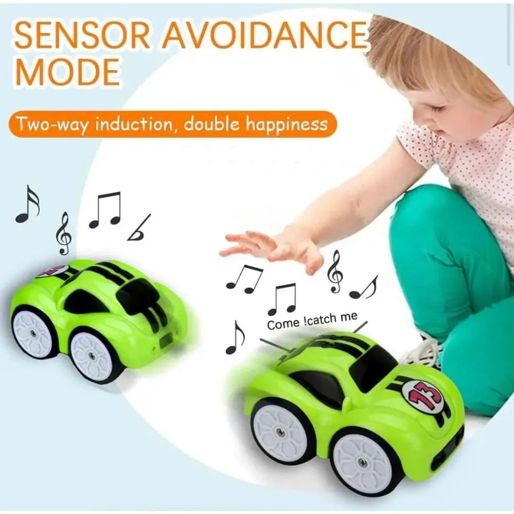 Magic Induction RC Car for Kids – Smart Line Following Toy with LED & Music